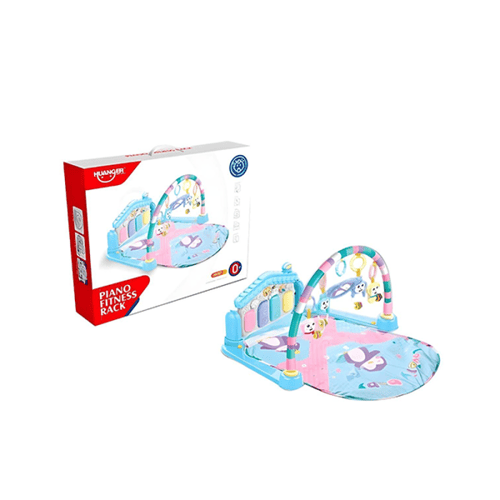 مفرش لعب موسيقي مع تعلّق و ألعاب – ينمّي مهارات طف...