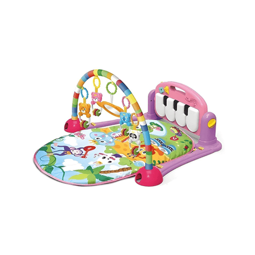 مفرش ألعاب تفاعلي للأطفال مع بيانو خلفي و ألعاب مع...
