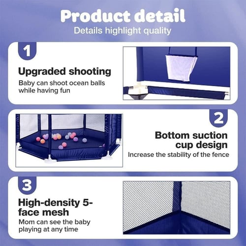 ساحة لعب متنقلة للأطفال و مركز نشاط واسع مزود بأرض...