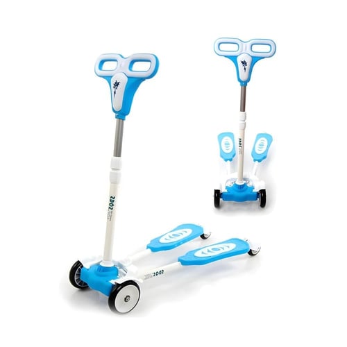 سكوتر اطفال بمقابض قيادة مريحة و تصميم ثابت للعب آ...