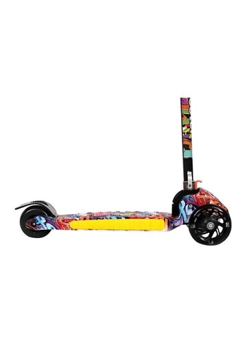 سكوتر أطفال جرافيتي ثلاثي العجلات قابل للتعديل
