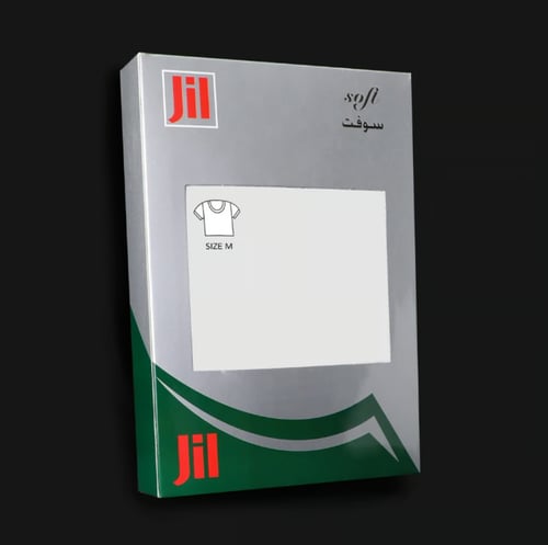 فانيلة جل سوفت نص كم رجالي