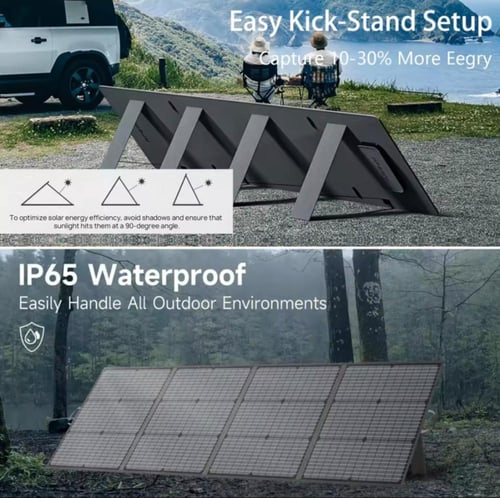 لوح طاقة شمسية متنقل محمول 200 واط