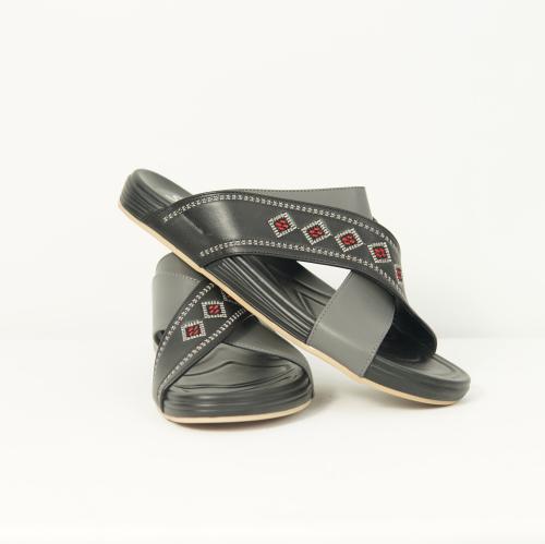 صندل اسود /رصاصي فاخر