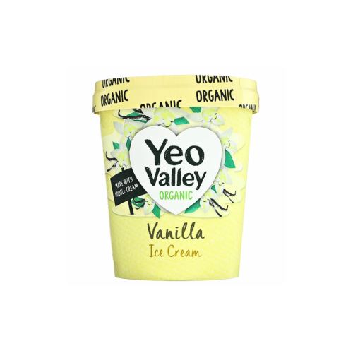 Yeo Valley Organic Vanilla Ice Cream 500ml