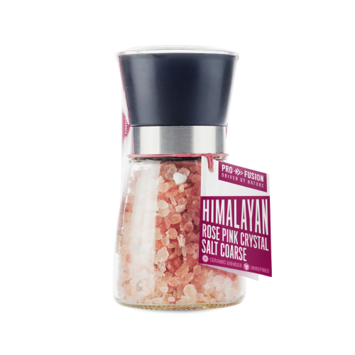 Profusion Himalayan Rose Pink Salt Coarse Round Mi...