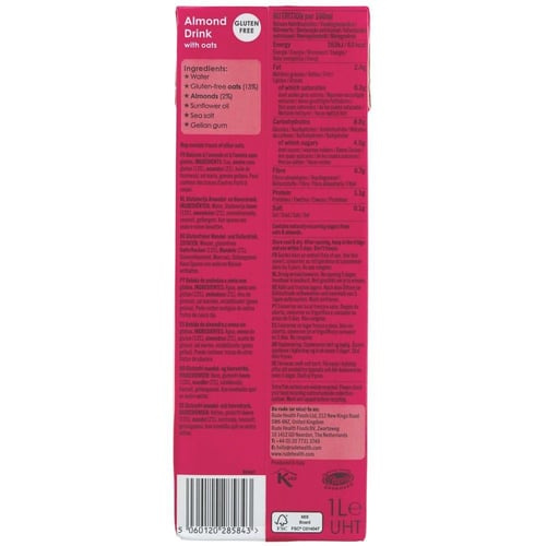 شراب اللوز باريستا رفيق القهوة العضوي ١ لتر