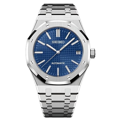 Seiko Mod (Royal Oak) in blue