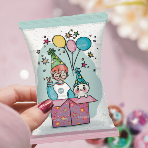 كيس توزيعات العيد شخصية ولد