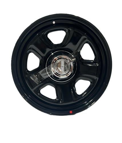 طقم جنوط حديد دوج بوليسي 2016 مقاس 18