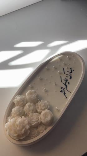 شمعة الخزامى الرمضانيه