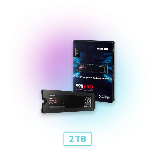 Samsung 990 Pro 2TB Heatsink