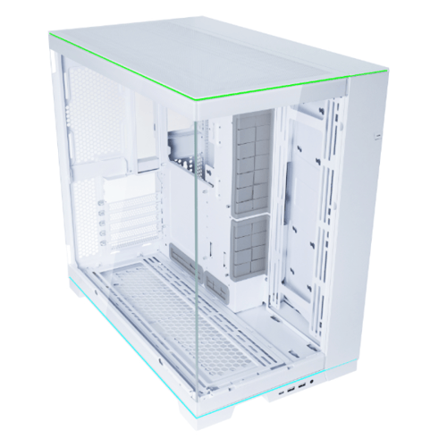 Lian Li O11D EVO RGB Mid Tower Computer Case - Whi...