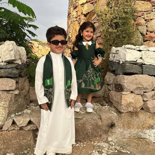 فستان اليوم الوطني جديد