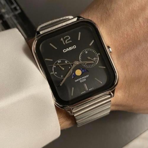 ساعة كاسيو مون فيس