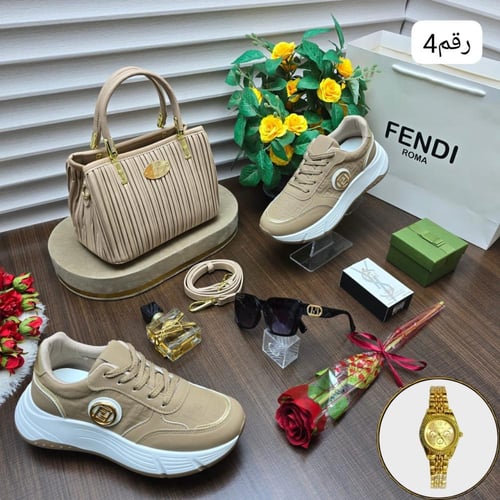 شنط راقيه ماركة فندي خامه جلديه عالية الجوده