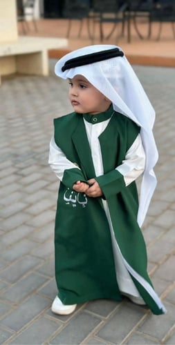 جلابيات اليوم الوطني ولادي - لبس اليوم الوطني اطفا...