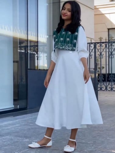 فساتين اليوم الوطني شعار المملكه