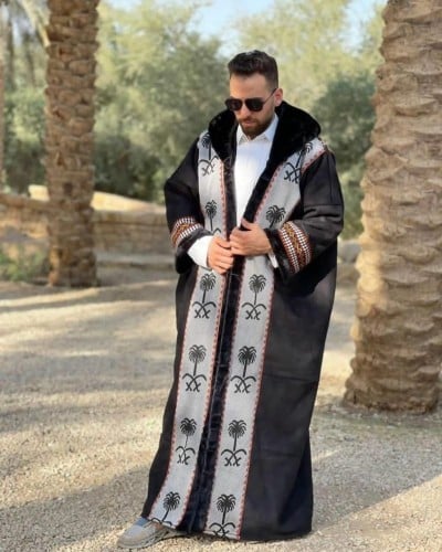 فروة رجالي شمواه بأطراف سدو