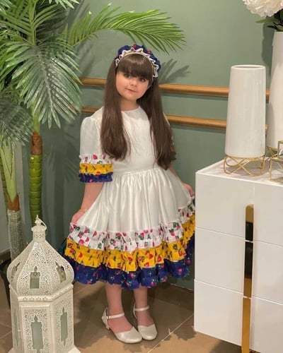 فستان شالكي بشكل جديد