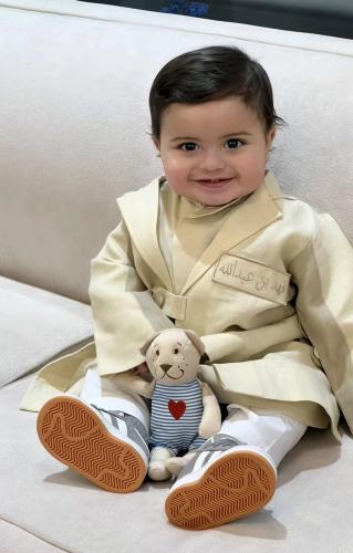 طقم ثوب ودقله با الاسم