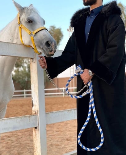 فروه شتوي مطرز رجالي نسائي