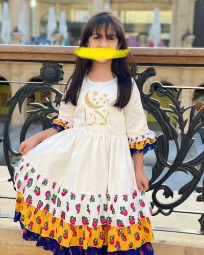 فستان رمضان بطبقات شالكي