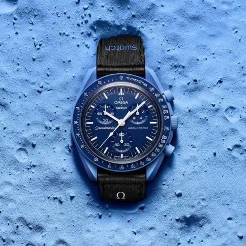 ساعة omega & swatch