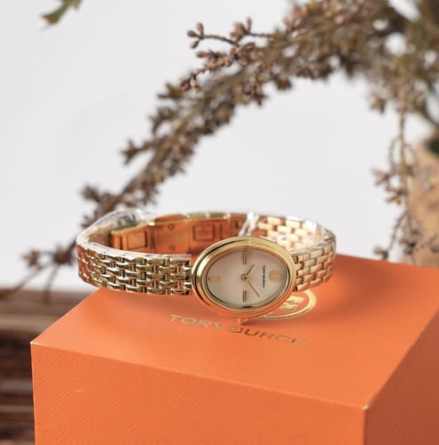 ساعة tory burch