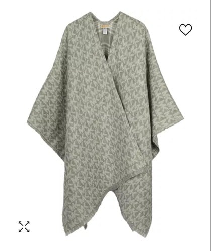 شال يلبس من الجهتين michael kors