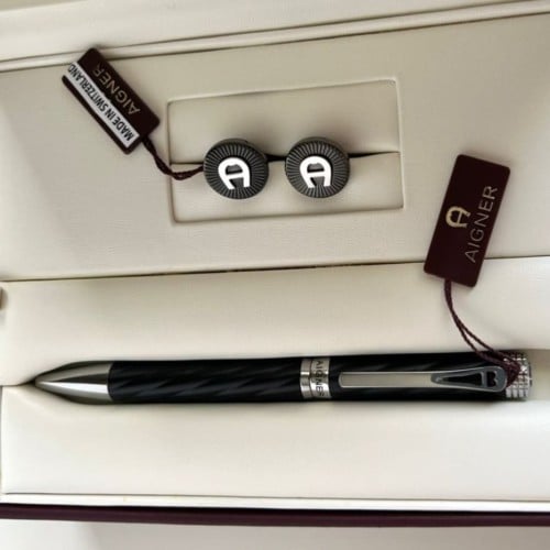 طقم قلم + كبك aigner