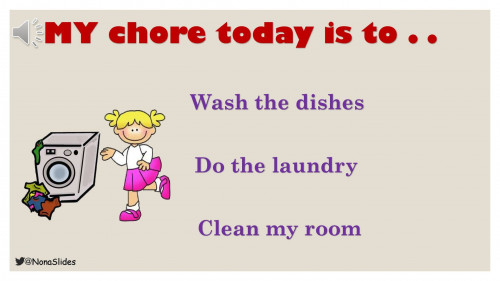 WE CAN3 Unit 4 Chores