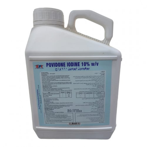 ايودين10% 5 لتر Povidone iodine 10% 5Lt SPI