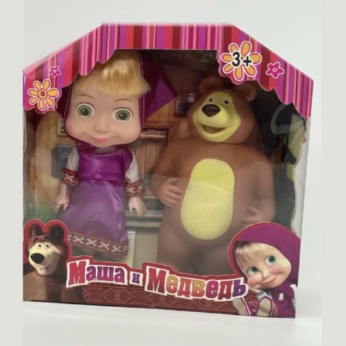 دمية ماشا ودب