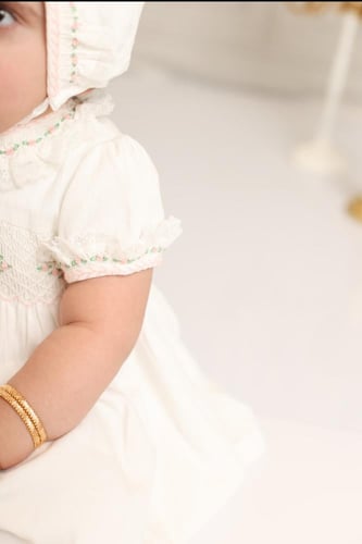 فستان تطريز سموك