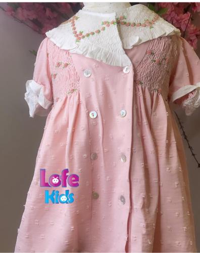 فستان تطريز سموك