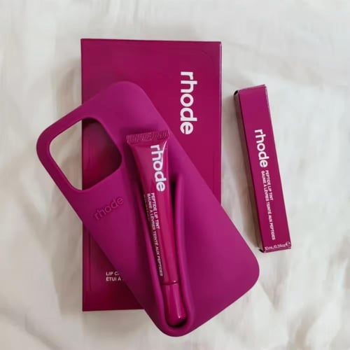 مجموعة rhode قلوس + كفر + كيس