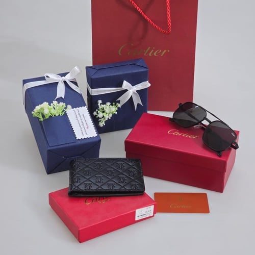 طقم نظارة و محفظة فاخر - ماركات