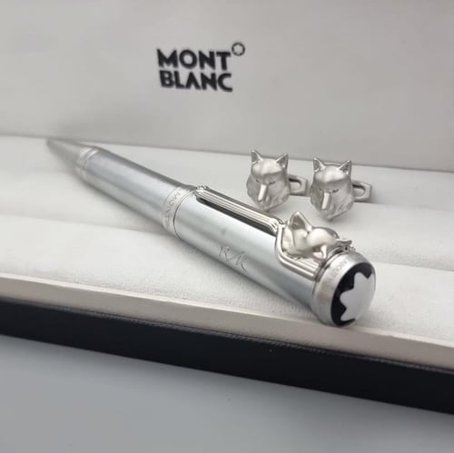 قلم و كبك مونت بلانك موديل الذيب