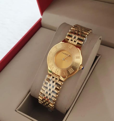 ساعة كارتير نسائي – درجة أولى بجودة عالية مع تغليف...