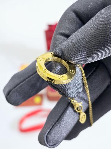 سلسال كارتير مطلي ذهب