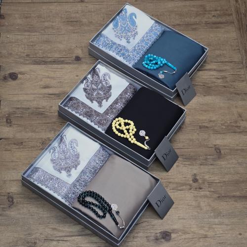 بكج الشتاء الفاخر 2026 – قماش ديور سادة + غترة كشم...