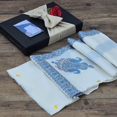 شال كشمير شتوي فاخر – إصدار 2026 بتطريز يدوي أنيق