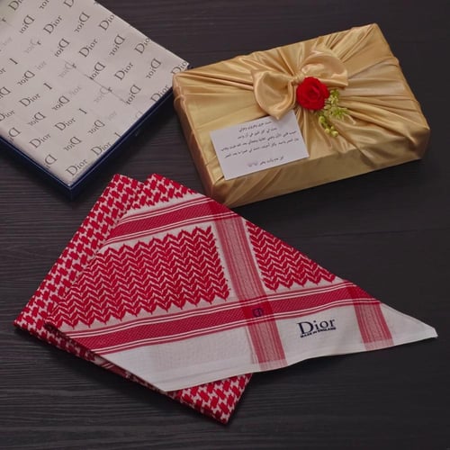 شماغات ماركات عالمية بجودة فاخرة - مع التغليف