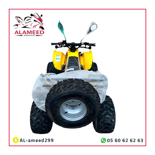 دباب رام 110cc تايواني 4كفرات لون اصفر