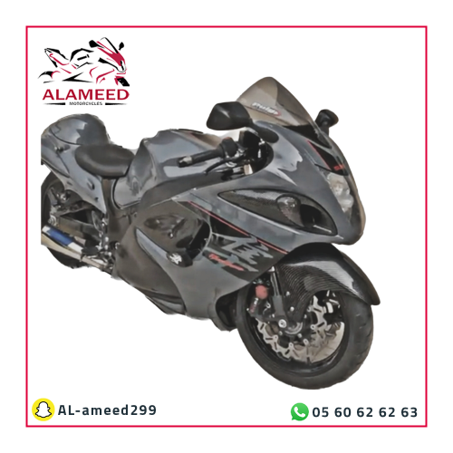 فيابر هايبوزا Gsxr1300 مع غطاء تانكي موديل 2008-20...