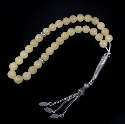 سبحة رجالي فضة عيار ٩٢٥