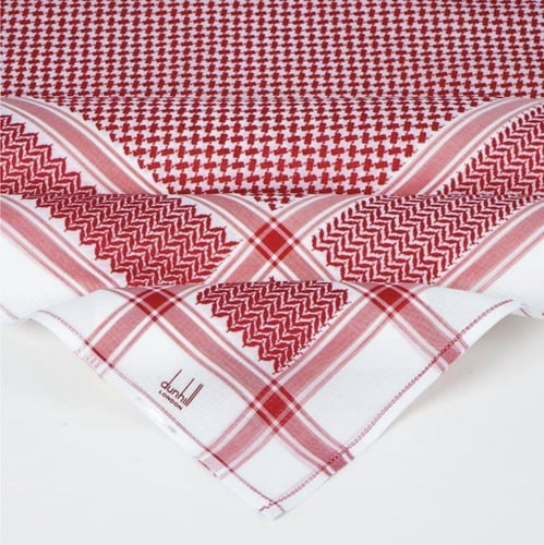 شماغ دنهل احمر كلاسيك الاصلي 2025 DUNHILL