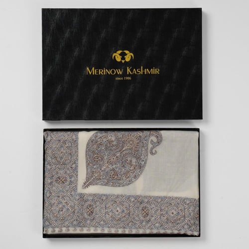 غترة ميرينو كشمير الشتوية لون اصدار 2025