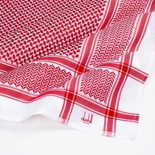 شماغ دنهل احمر كلاسيك صناعة سويسري اصلي